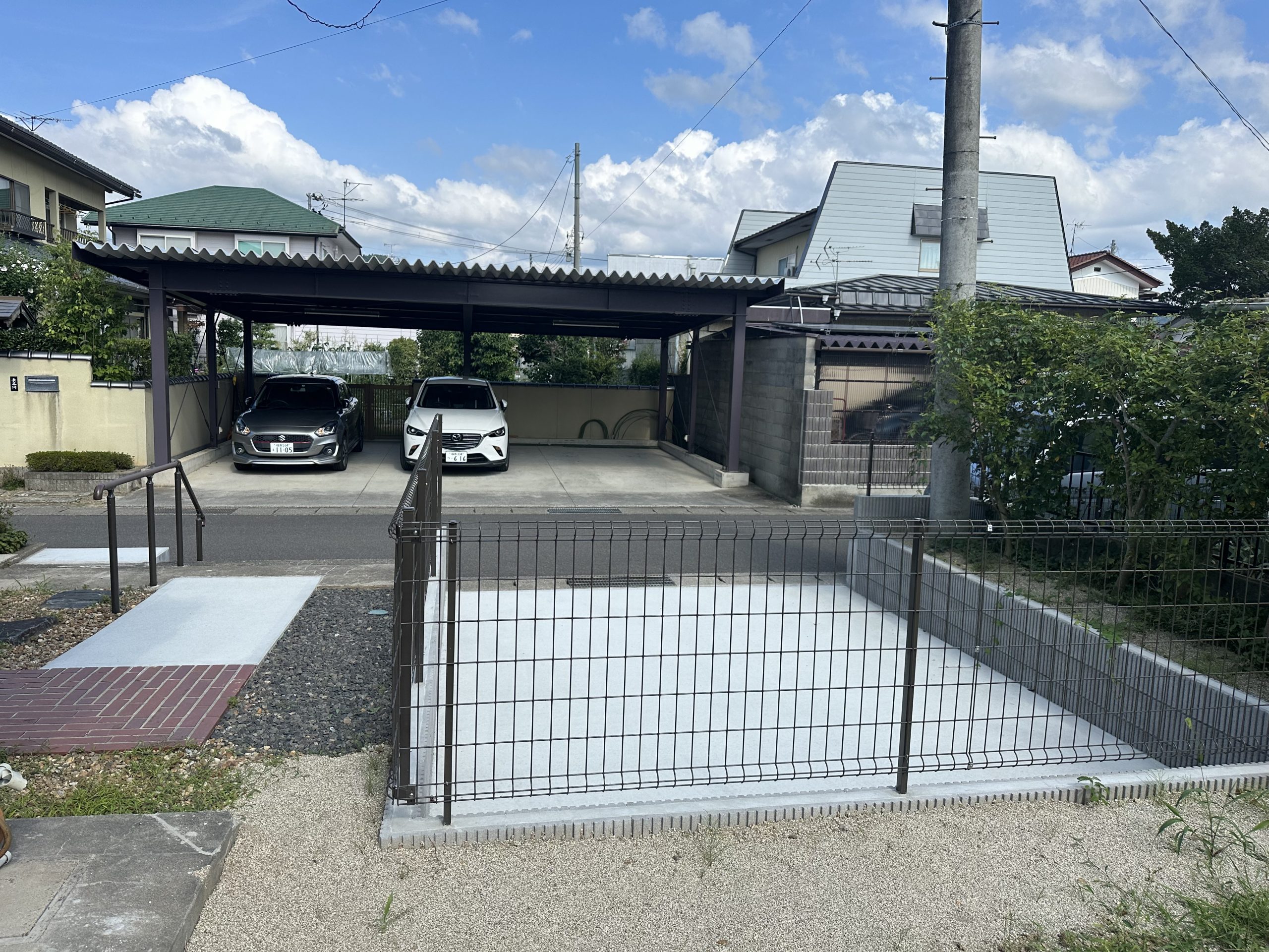 岡部町　駐車場開設